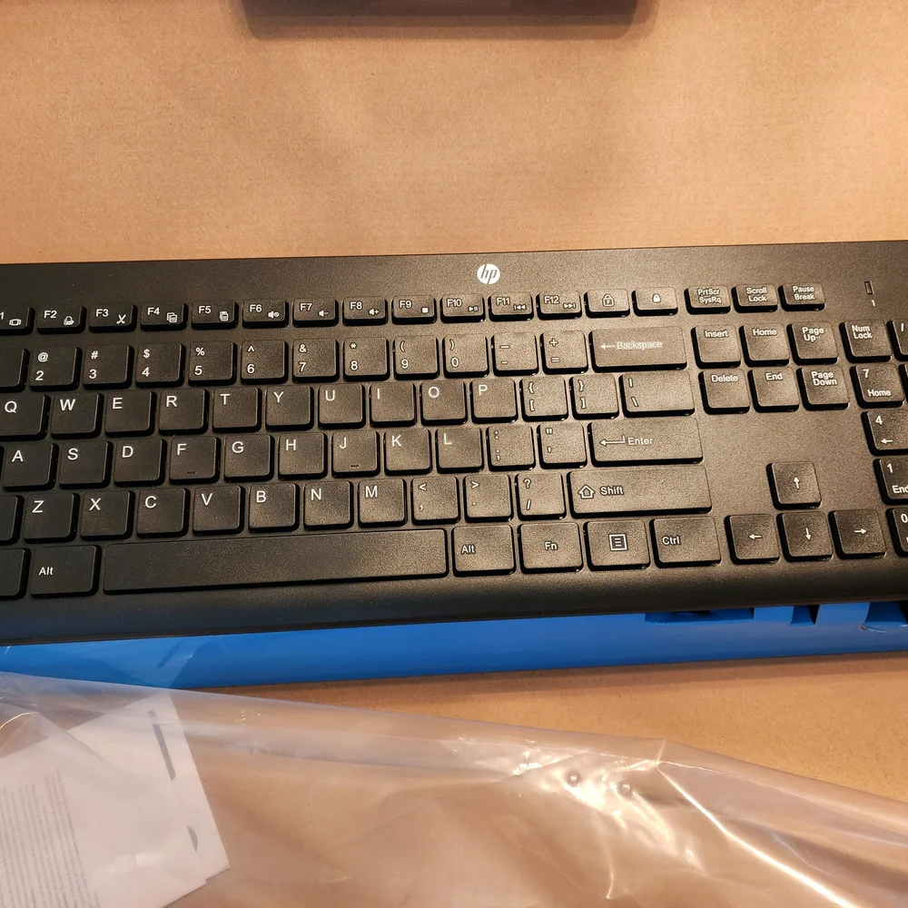 HP 230 Wireless Keyboard & Mouse Combo Black | 2.4GHz USB Receiver PC Laptop